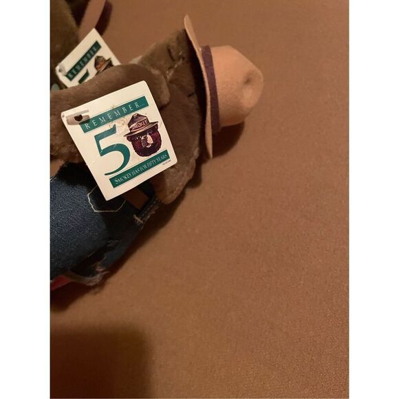 Vintage SMOKEY THE BEAR Stuff Plush x2 - Picture 3 of 6